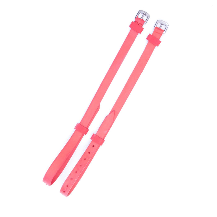 Easiest Spur Straps Yet by Nunn Finer, Pair - NUNAL - Red - 8