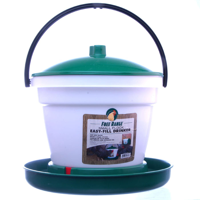 Easy Fill Drinker Poultry Waterer - HAFA1 - 3.25 Gallon Easy Fill Drinker - 1