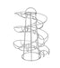 Egg Skelter Spiral Organizer – Fresh Egg Storage for Home Kitchens - GAYDM - Silver - 1