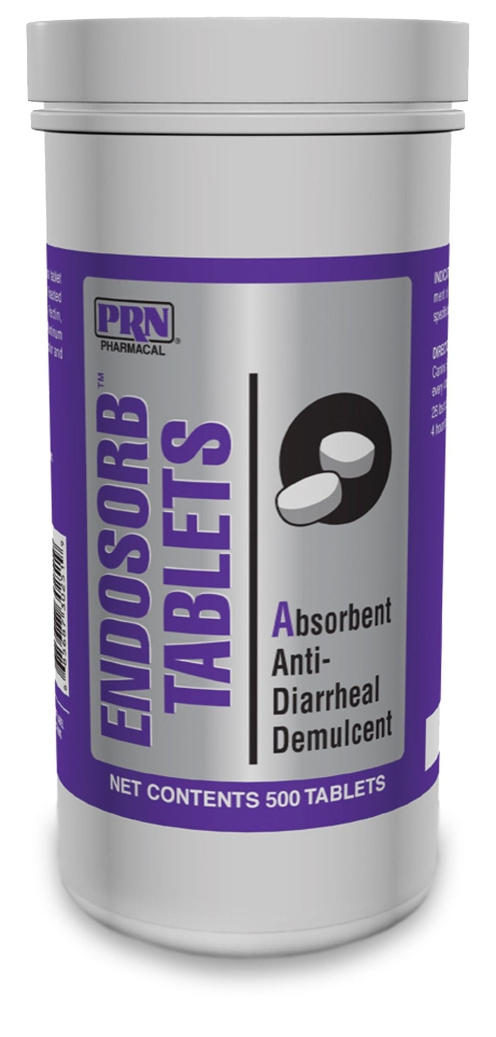 Endosorb Tablets for Pet Digestive Care, 500 ct — Pet Supplies 4 Less