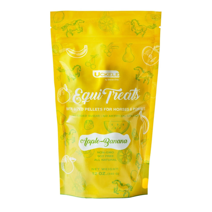 Equi Treats Bite - Sized Pellets for Horses & Ponies - SMABK - 12 oz - Apple - Banana - 33