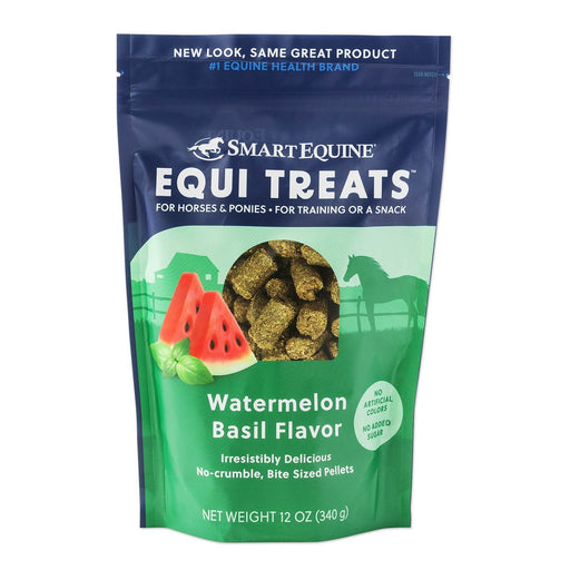 Equi Treats Bite - Sized Pellets for Horses & Ponies - SMACU - 12 oz - Watermelon Basil - 1