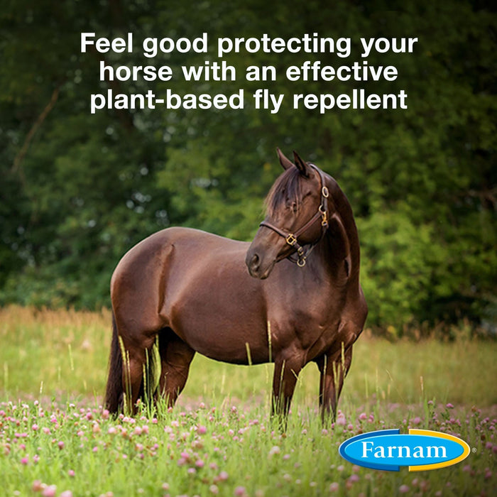 Farnam Equisect Water - Based Botanical Fly Repellent with Herbal Scent for Horses, Dogs and Cats - FA5A - EquiSect Fly Repellent, 32 oz - 4