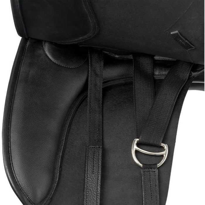 Equitare Cadence Dressage Saddle - JTIB3D - Black - 17 in - 2