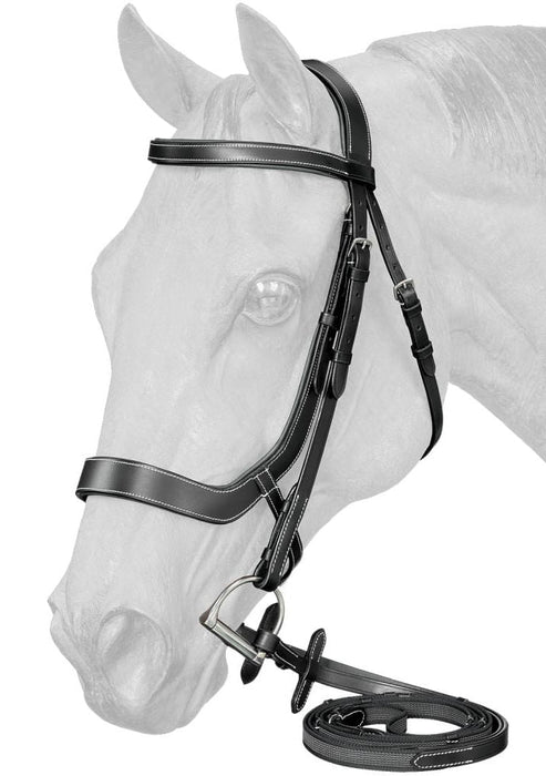 Equitare Cadence Ergonomic Bridle - JTIA74 - Black - 1