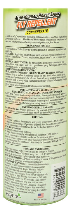 Espree Aloe Herbal Fly Spray - Jeffers - Animal Health & Wellness > Fly & Insect Control