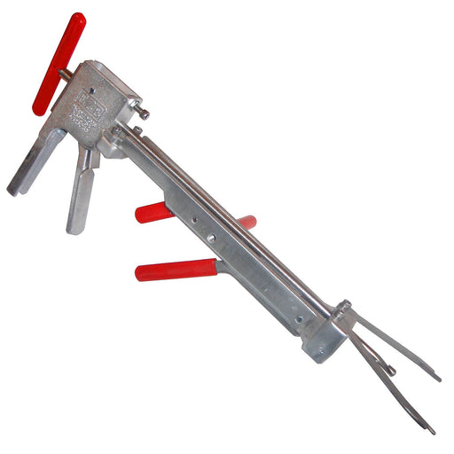 EZE Bloodless Band Castrator Kit - Humane Castration Tool for Cattle, Sheep & Goats with Latex Bands & Aluminum Clips - WDD1 - EZE Bloodless Castrator Kit - 1