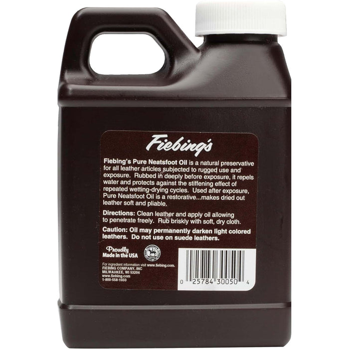 Fiebings 100% Pure Neatsfoot Oil Size 8 oz