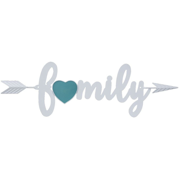 Family Arrow Metal Wall Hanging - JTIA98 - Multi - 1