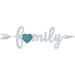 Family Arrow Metal Wall Hanging - JTIA98 - Multi - 1