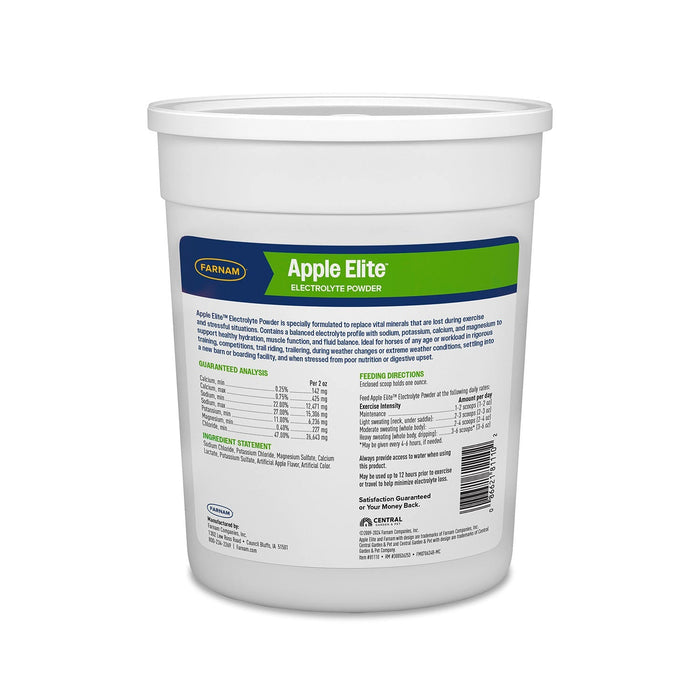 Farnam Apple Elite Electrolyte Powder, 40 Day Supply, 5 lbs - FA5D - Apple - 3