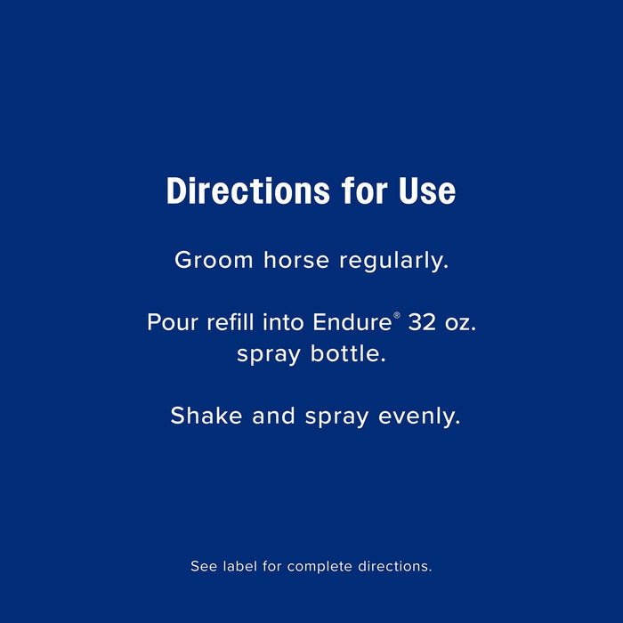 Farnam Endure Sweat - Resistant Fly Control Spray for Horses - FAEA - 32 oz - 15