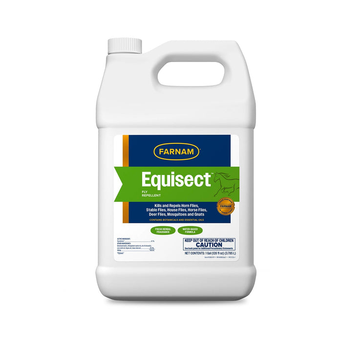 Farnam Equisect Water - Based Botanical Fly Repellent with Herbal Scent for Horses, Dogs and Cats - FA5B - EquiSect Fly Repellent, Gallon - 13
