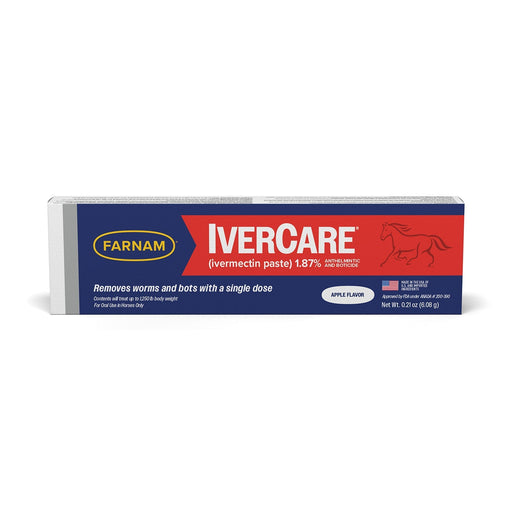 Farnam IverCare (Ivermectin Paste), 1.87%, 0.21 oz - FAAB1 - 0.21oz - Single - 1