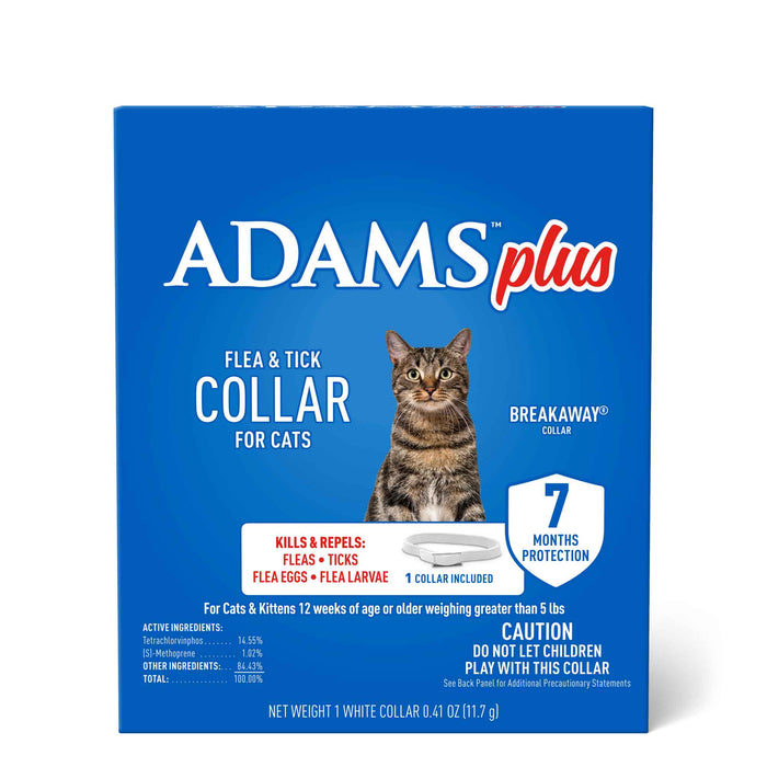 Adams Plus Cat Flea & Tick Collar