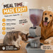 Feeding Friend Automatic Pet Feeder – Timed Portion Control Food & Water Dispenser for Cats and Dogs - RL33 - Taupe - Small - 1 - 27