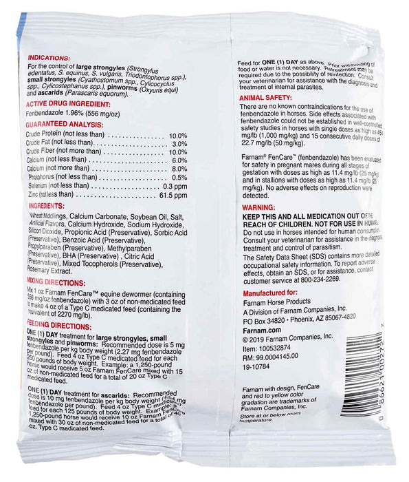 FenCare Horse Dewormer - FAMV - 2