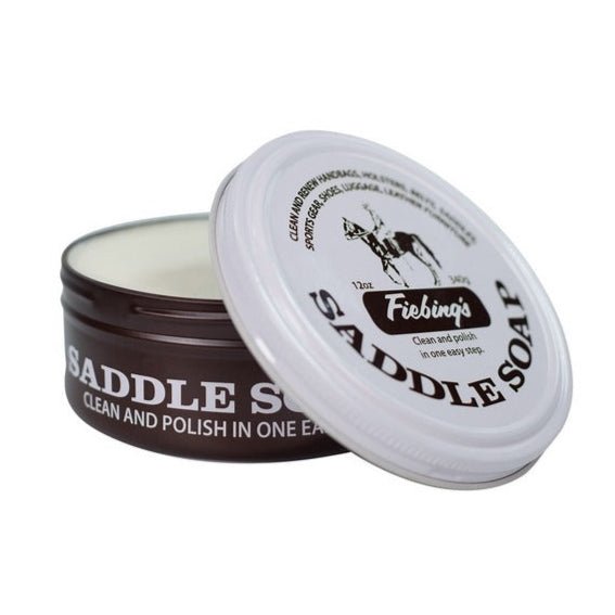 Fiebing's All - in - One Leather Saddle Soap Paste – Cleaner & Conditioner for Saddles, Boots, and Tack - F1U9 - White - 12 oz - 1 - 5