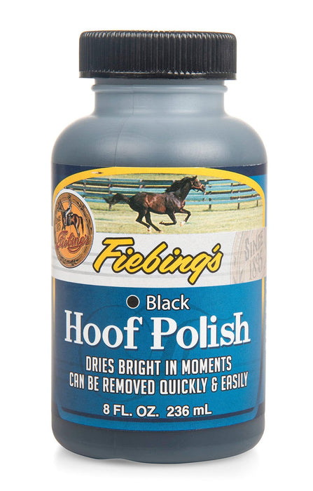 Fiebing's Hoof Polish, 8 oz - F1HA - Black - 1