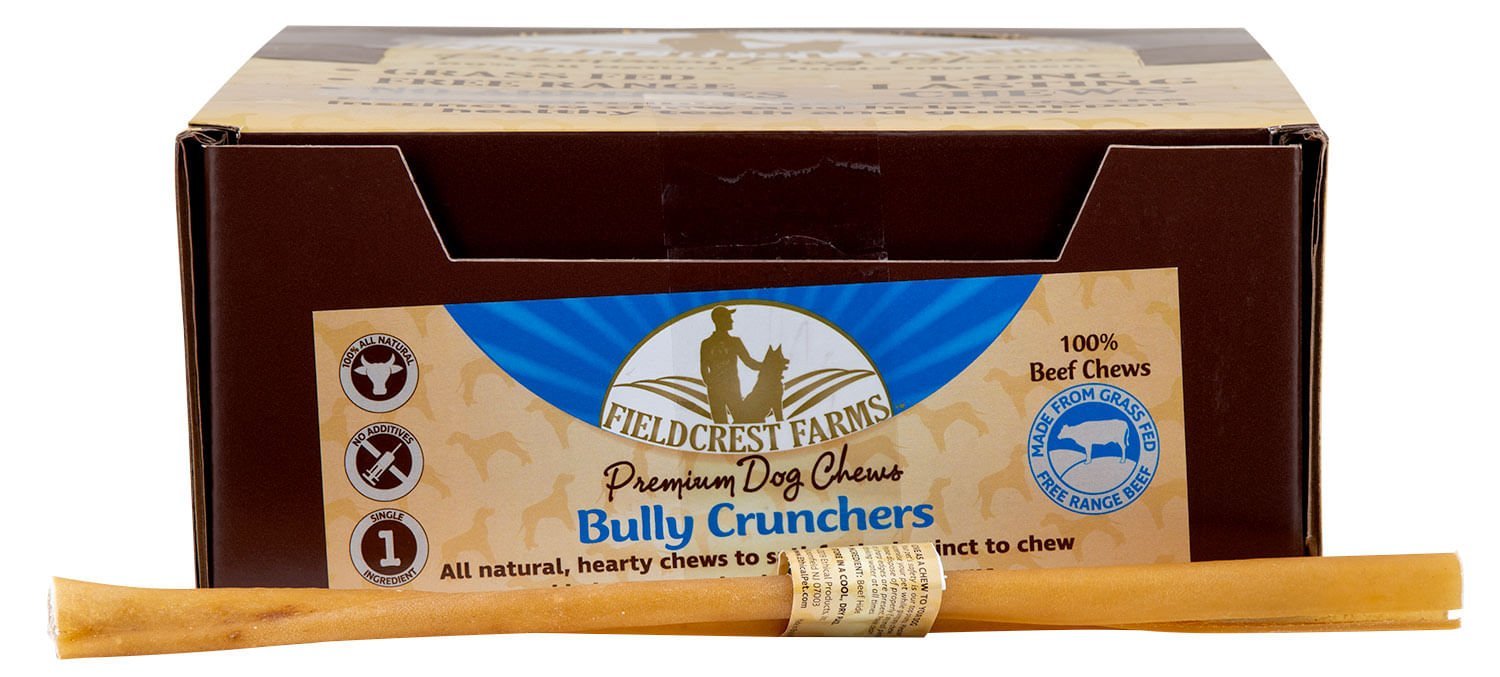 Fieldcrest Farms Bully Crunchers All - Natural Single Ingredient Dog Chew Treats - RR3GG - 12" - 20 ct - 2