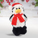 Fluffy Winter Plush Dog Toy – Holiday Penguin with Squeakers & Grunter - CMPCB - Penguin - 11"L - 2