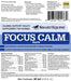 Focus Calm, Calming Supplement for Horses, Paste - SMADA - 60 mL - 2
