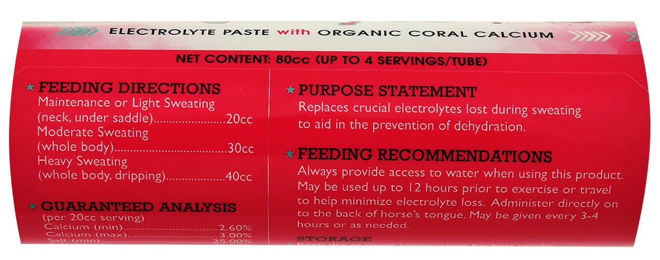 ForeLyte Electrolyte Paste for Horses - FFE1C - 5