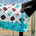 Jeffers Economy 600 Denier Standard Neck Turnout Sheet Color Turquoise