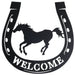 Galloping Horse Welcome Sign - JTIA95 - 1