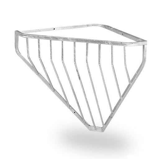 Galvanized Corner Hay Rack for Horses – Durable Stable Feeder with Rounded Edges - GAUE5 - 1