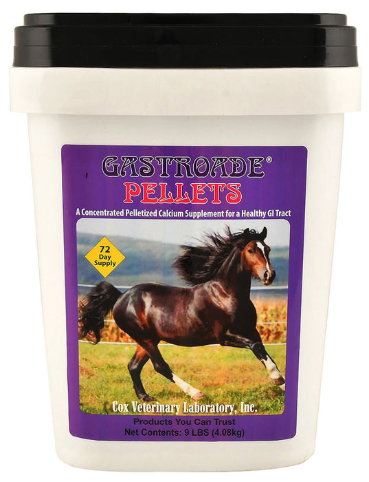Gastroade Pellets for Healthy GI Tract in Horses - CVLAT - 9 lbs - 4