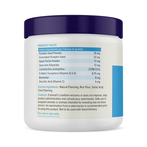 Glandex Anal Gland Health Powder for Cats, Tuna Flavor, 4.0 oz - VQLAV - Tuna - 4 oz - 2