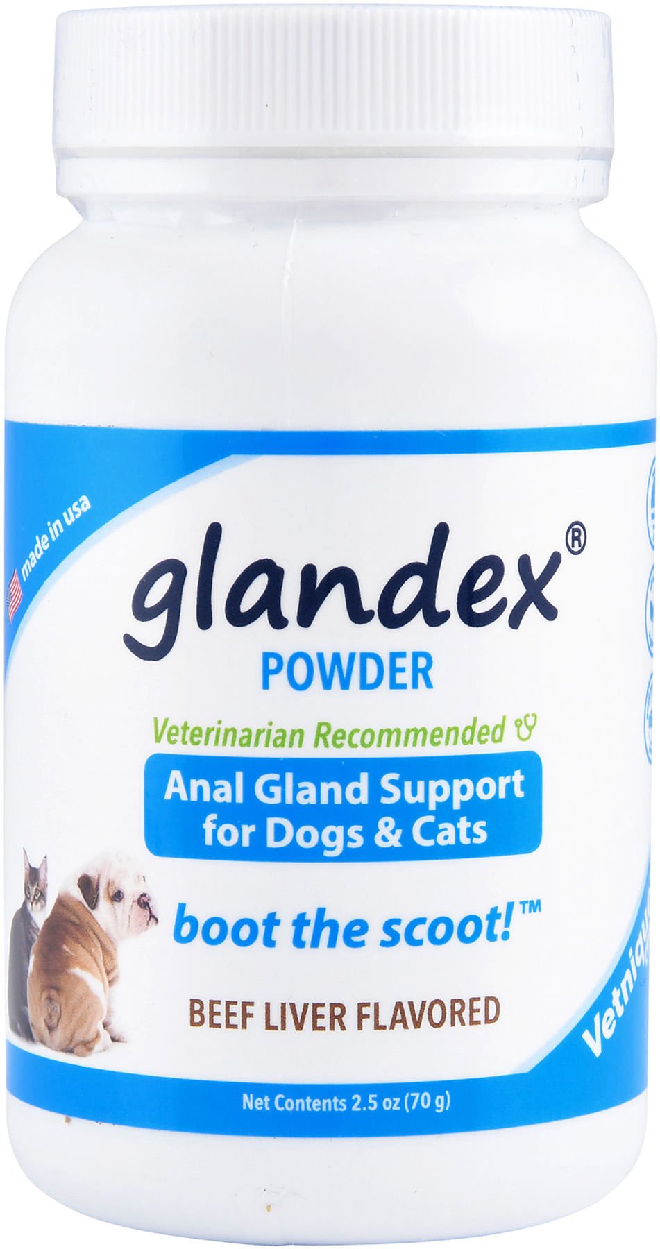 Glandex Powder for Dogs & Cats, Beef Liver Flavor — Pet Supplies 4 Less