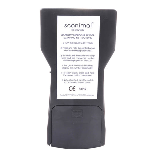 Good Boy Scanimal Pet Microchip Scanner - JEF1WN - 2