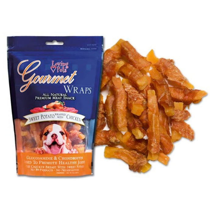 Gourmet Wraps Healthy Dog Treats with Glucosamine & Chondroitin - ZOG3 - Sweet Potato - 7