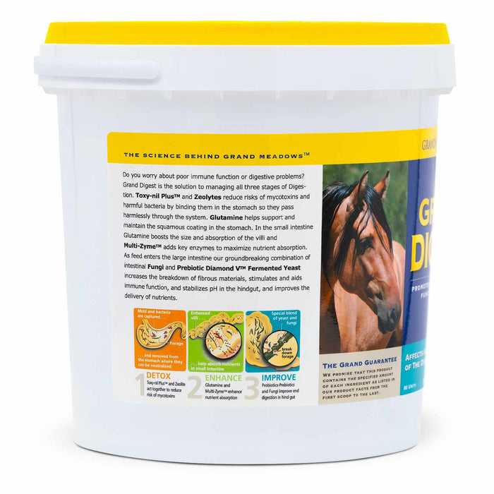 Grand Digest Gut Supplement for Horses - 2CFT - 10 lb - 5