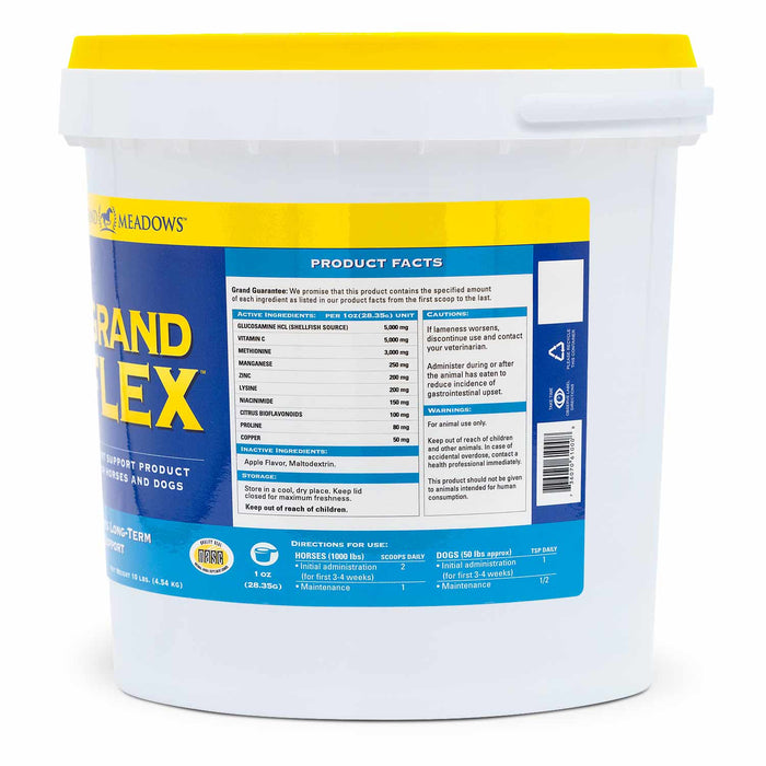 Grand Flex Joint Supplement for Horses - 2CDL - 10 lb - 9