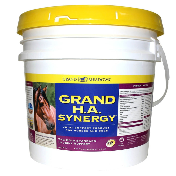 Grand H.A. Synergy Advanced Joint Supplement for Horses & Dogs - 2CF4 - 25 lb - 7