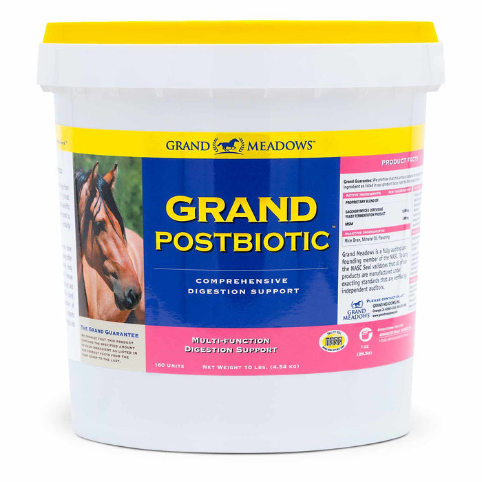 Grand Postbiotic Digestion Supplement for Horses - 2CD3 - 10 lb - 4
