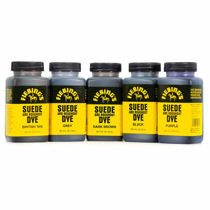 Suede and Roughout Dye 4 oz Color Dark Brown