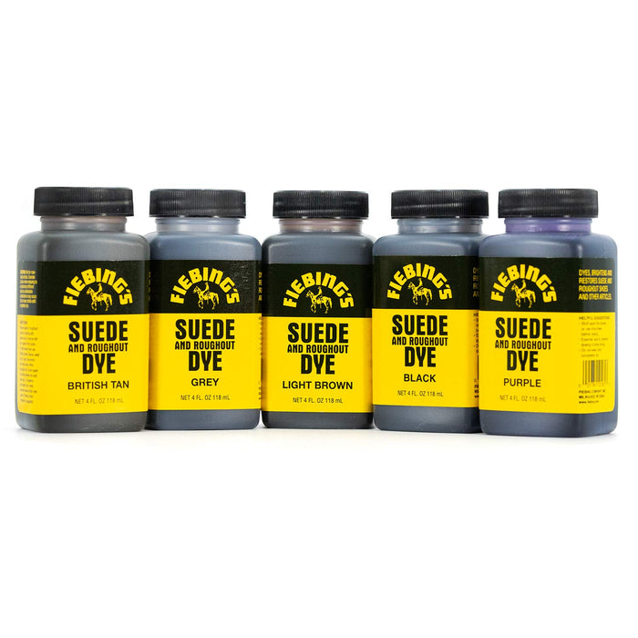 Suede and Roughout Dye 4 oz Color Grey