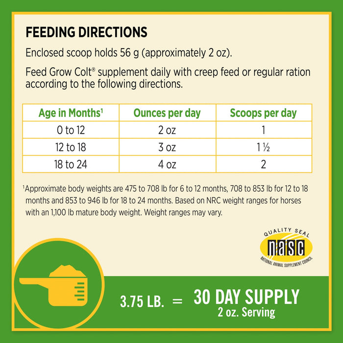 Grow Colt by Farnam - FAKU - 3.75 lbs - 6
