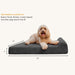 4 Headrest Bed Color Charcoal