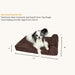 4 Headrest Bed Color Chocolate