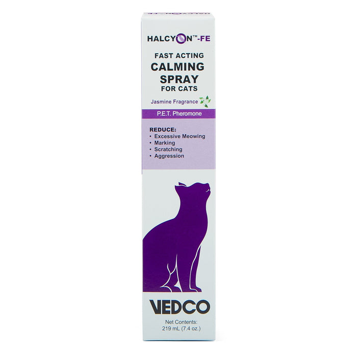 Halcyon FE Fast Acting Calming Spray for Cats - VEDBY - 219ml - 9