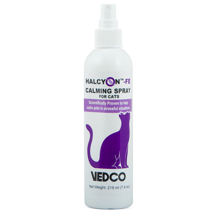 Halcyon FE Fast Acting Calming Spray for Cats - VEDBY - 219ml - 8