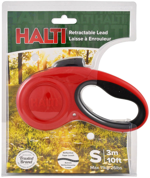 Halti Retractable Lead, Red - TCACJ - Small - 2