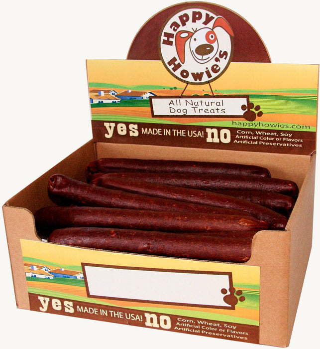Happy Howie's Jumbo Sausages (11" - 12") - HH1J5 - Beef - Case of 36 - 6