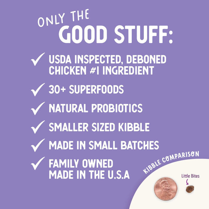 Health Extension Little Bites Chicken & Brown Rice Recipe Small Breed Dry Dog Food - HE2G - 4lb - Chicken & Brown Rice - 8