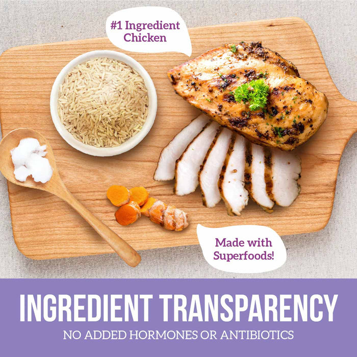 Health Extension Little Bites Lite Chicken & Brown Rice Recipe Small Breed Dry Dog Food - HE2E - 15 lb - Lite Chicken & Brown Rice - 10